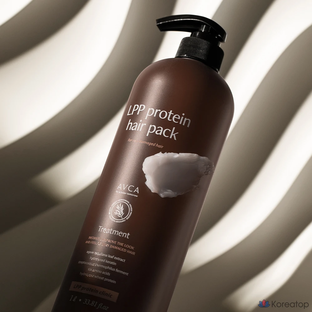 Триатмент для волос AVCA Extreme Damage Care LPP Protein Hair Pack, 1 л, 1 шт.