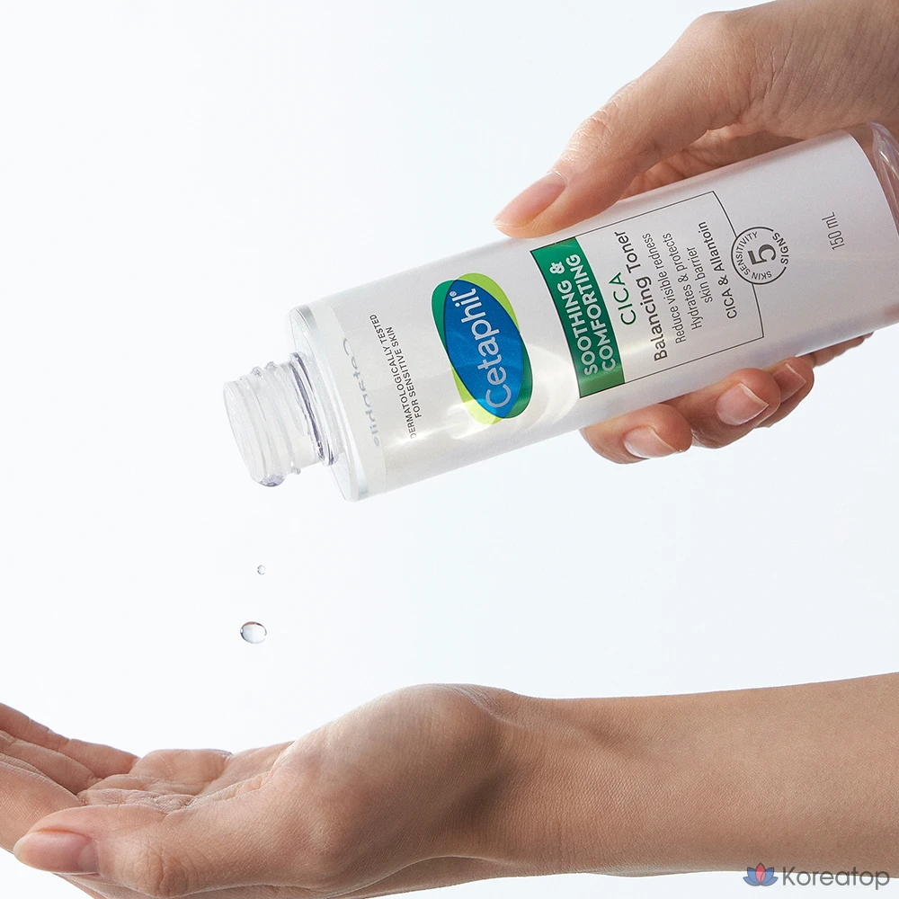 Тонер Cetaphil Soothing & Compoting Cica Balancing Toner, 150 мл, 1 шт.