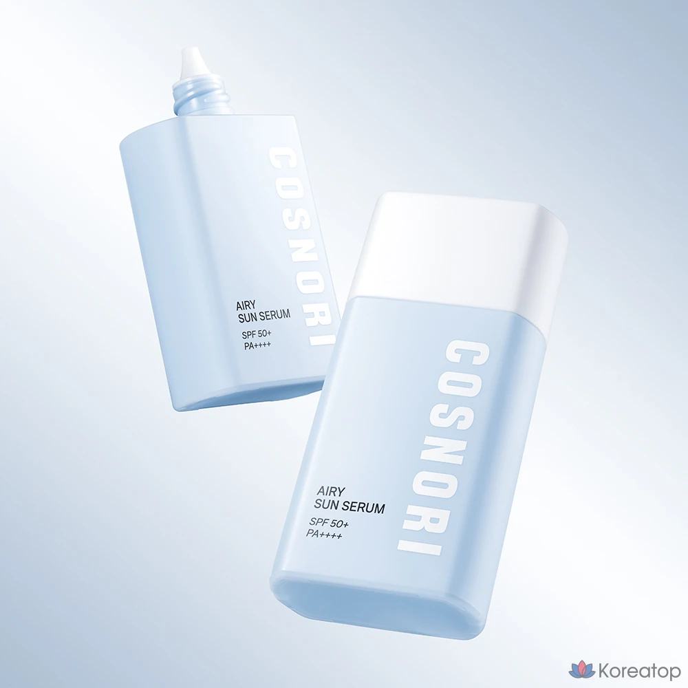 Солнцезащитный крем-сыворотка Cosnori Airy Sun Serum SPF50+ PA++++, 50 мл, 1 шт.