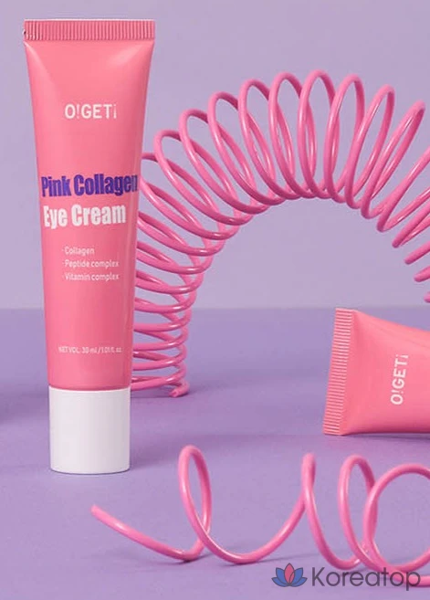 Крем для век O!GETi Pink Collagen Eye Cream, 30 мл, 1 шт.