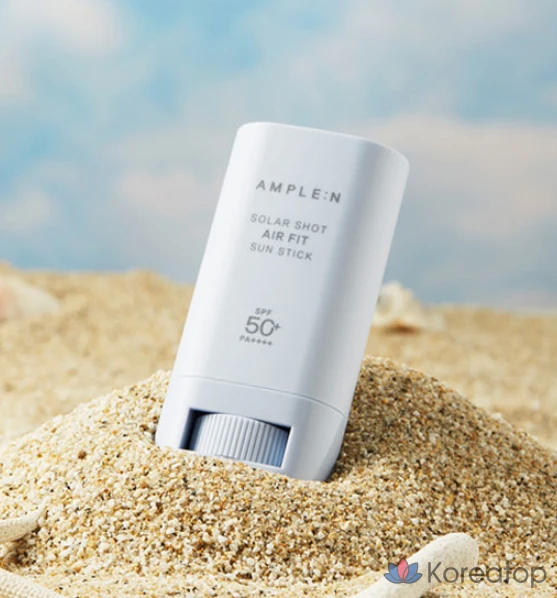 Солнцезащитный стик AMPLE:N Solar Shot Air Fit Sun Stick SPF50+ PA++++, 20 г, 1 шт.