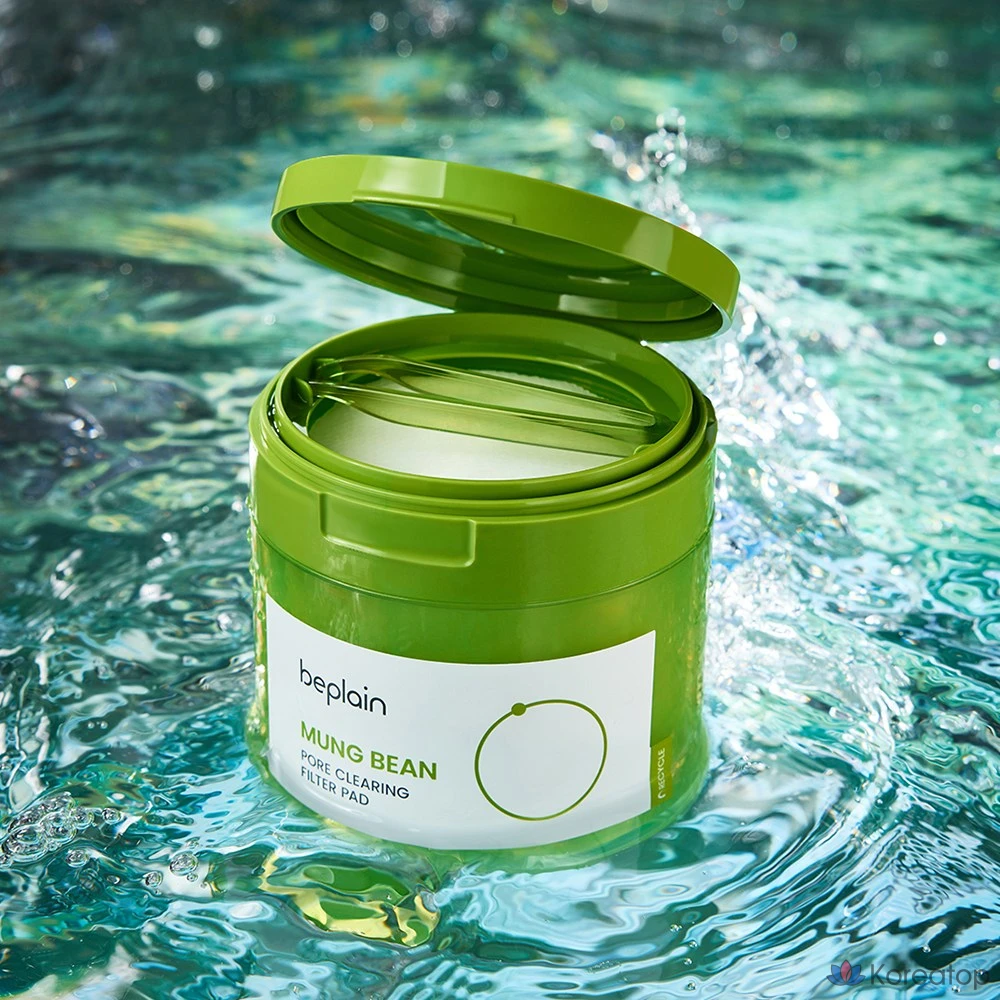 Пилинг-пэды Beplain Green Bean Pore Clearing Filter Pad, 180 мл, 70 шт.