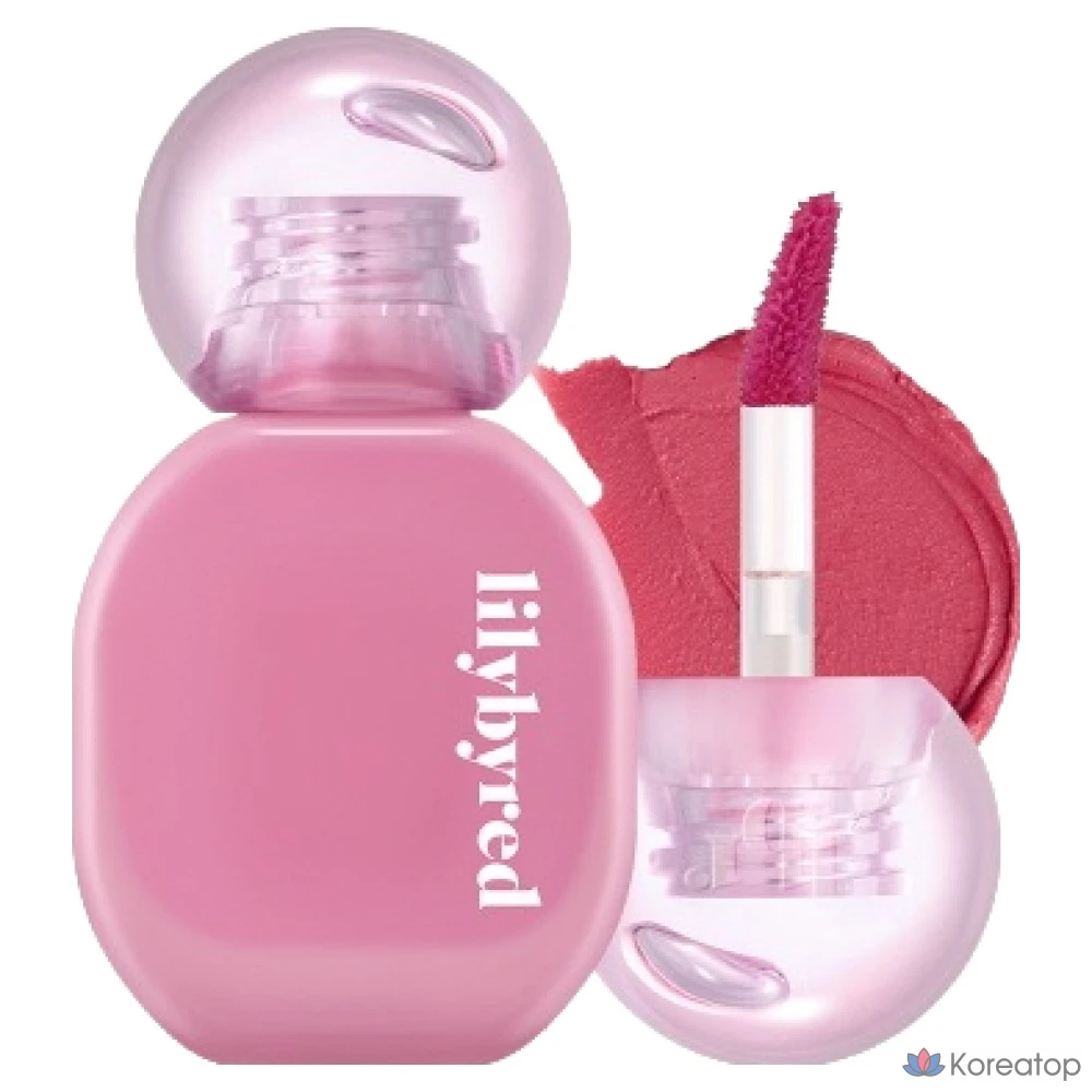 Тинт для губ Lilybyred Bawming Dewy Lip Tint, оттенок 4 Romantic Berry, 1 шт.