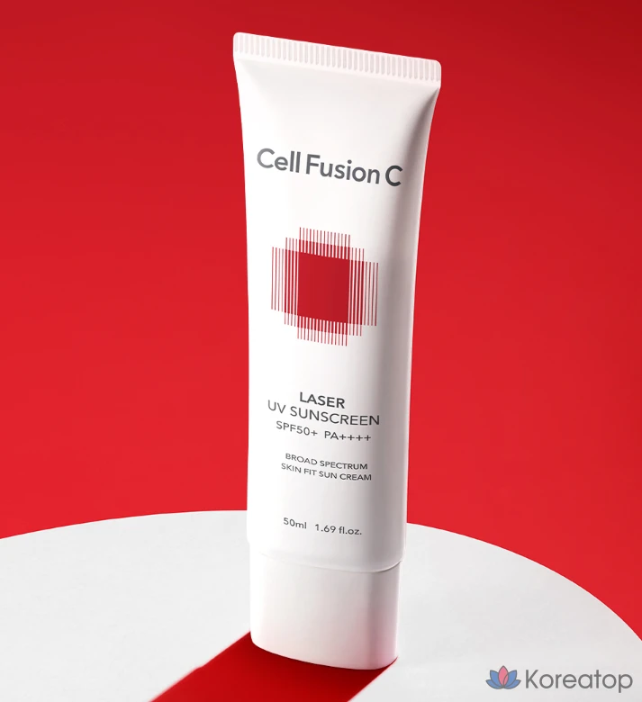 Солнцезащитный крем CELL FUSION C Laser UV Sunscreen SPF50+ PA++++, 50 мл x 2 шт. + 20 мл, 1 шт.