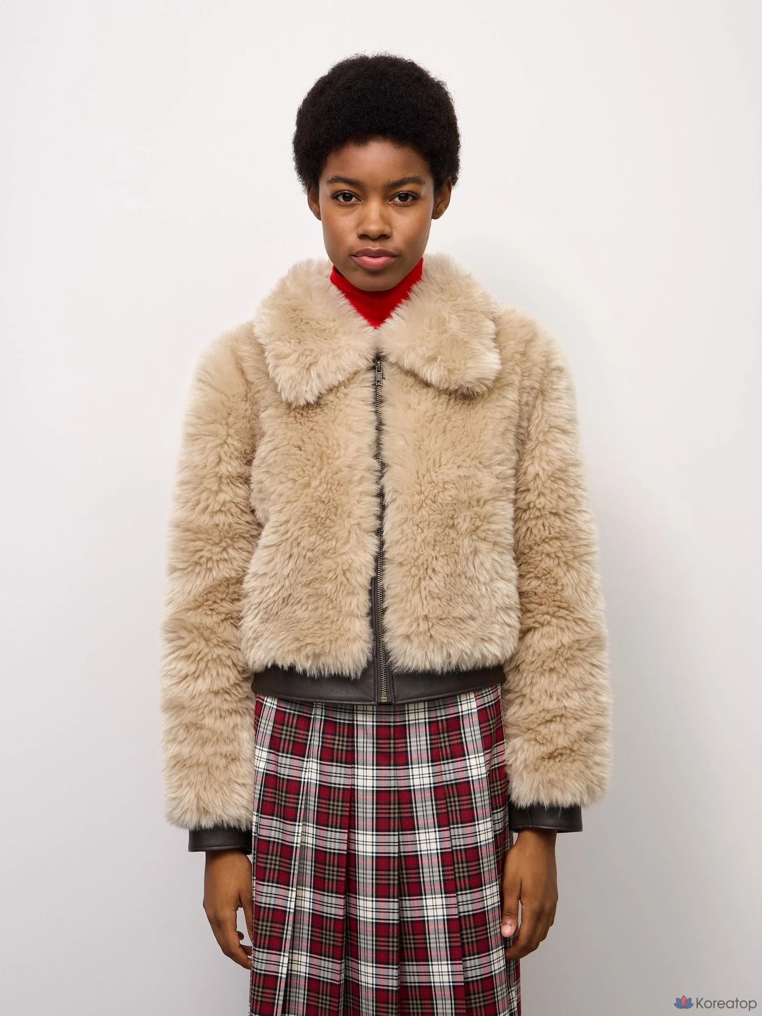 Куртка Uniqlo Fluffy Combination Jacket