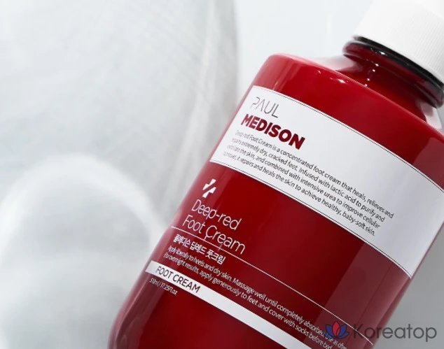 Крем для ног PAUL MEDISON Deep Red Foot Cream, 510 мл, 1 шт.