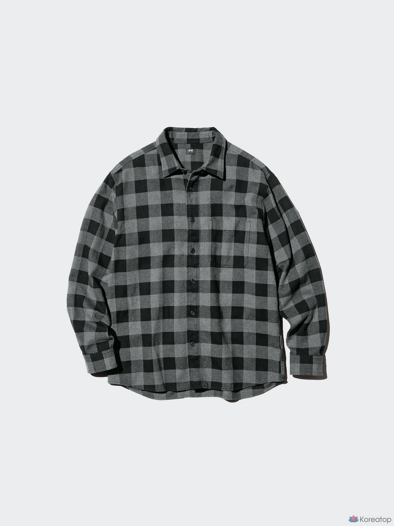 Фланелевая рубашка Uniqlo Block Check, фото 6