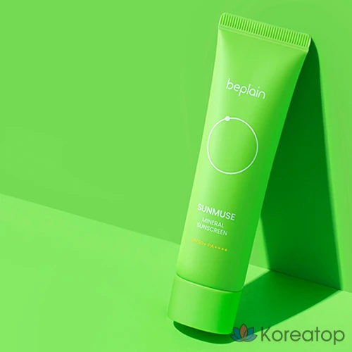 Солнцезащитный крем Beplain Sunmuse Mineral Green Sun Cream SPF50+ PA++++, 50 мл, 1 шт.