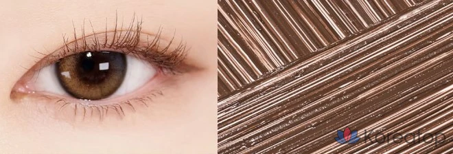 Тушь для ресниц Cosnori Perfect Setting Waterproof Long & Curl Mascara, оттенок Cozy Brown, 7 мл, 1 шт.