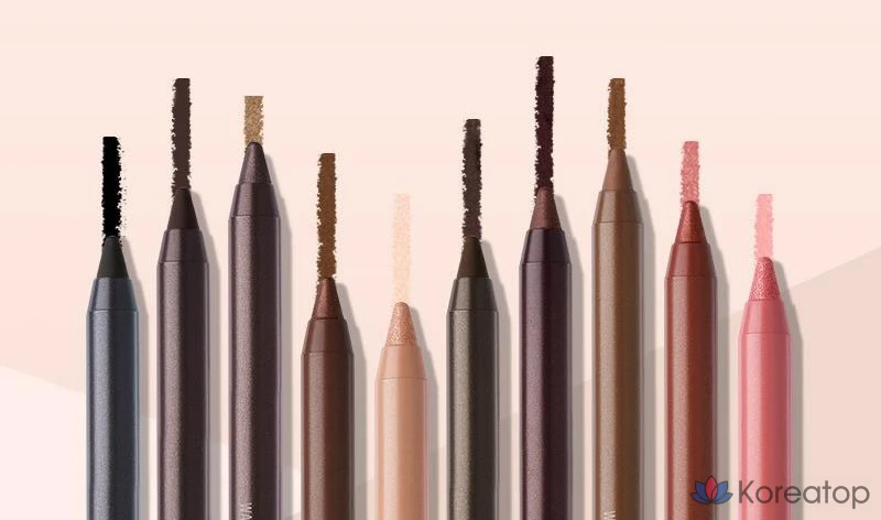 Подводка для глаз Mqny Waterproof Pencil Gel Liner, оттенок 1 Smoky Roasting Latte, 1.7 г, 1 шт.