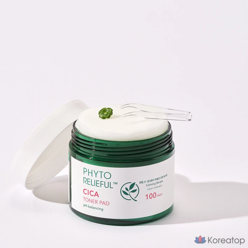 Тонер-пэды Thank You Farmer Phyto Lilyful Cica Toner Pad, 210 мл, 100 шт.