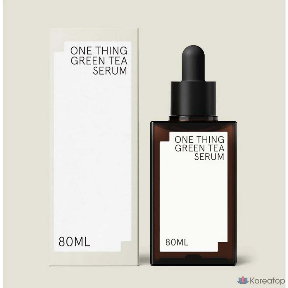 Сыворотка One Thing Green Tea Elasticity Serum, 80 мл, 1 шт.