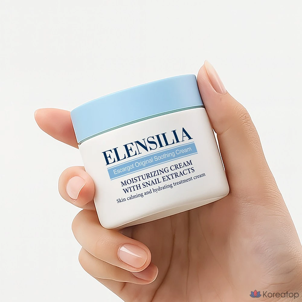 Крем Elensilia Escargot Original Soothing Snail Cream, 50 мл, 1 шт.