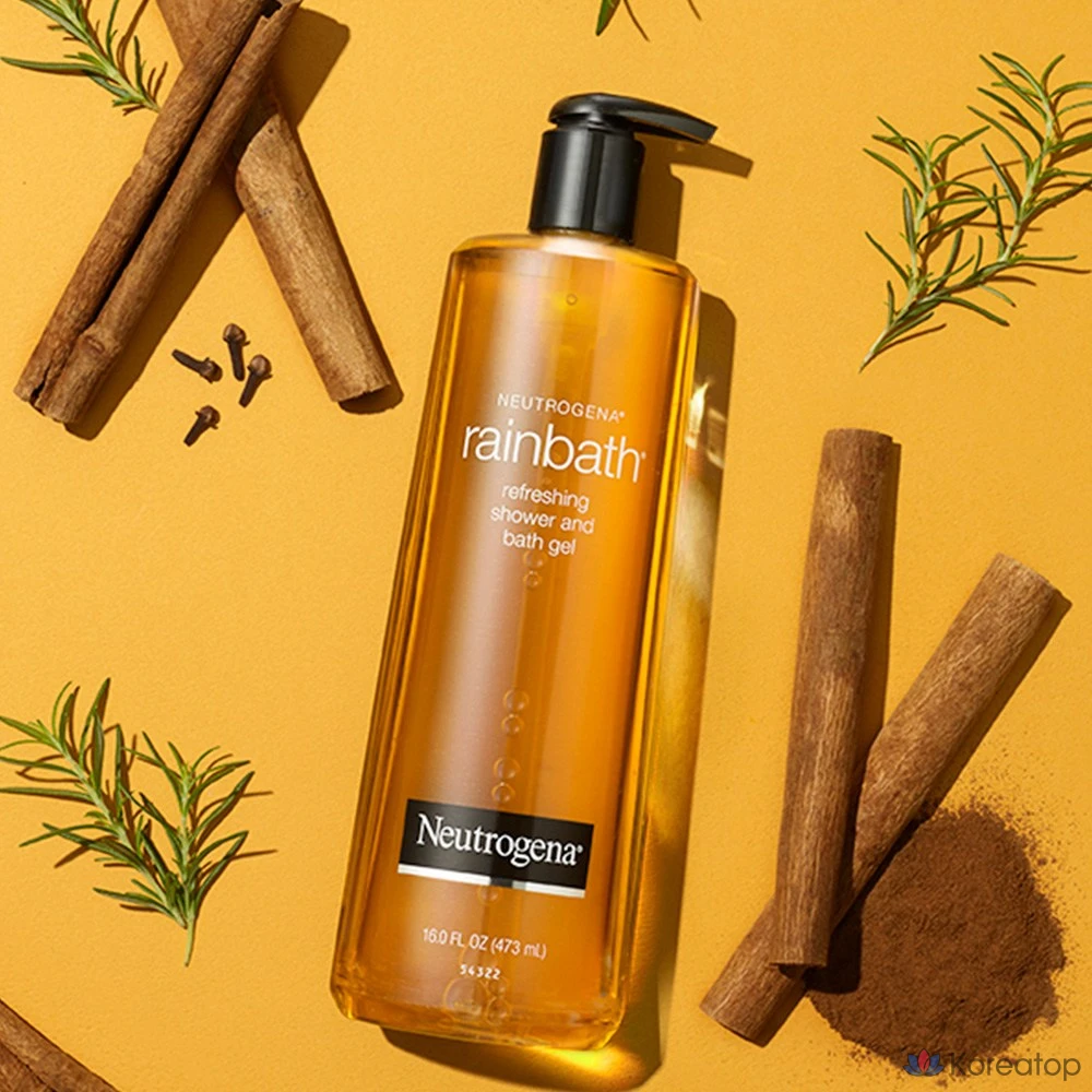 Гель для душа Neutrogena Rainbath Body Wash Cinnamon Amber, 473 мл, 1 шт.