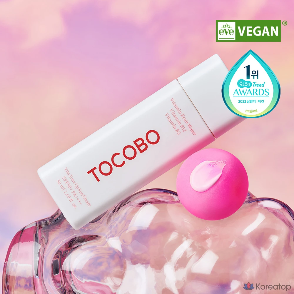 Солнцезащитный крем Tocobo Vita Tone Up Sun Cream SPF50+ PA++++, 50 мл, 1 шт.