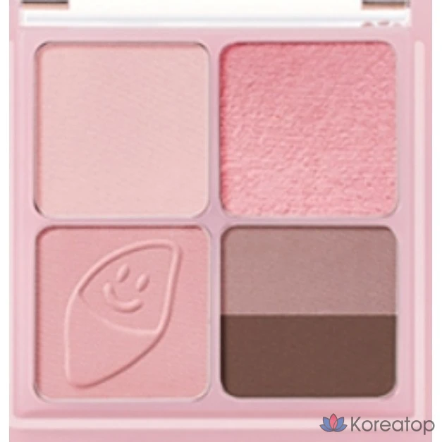 Палетка теней для век Peripera Ink Pocket Shadow Palette 23AD, оттенок 1 Spring Sunlight, 1 шт.