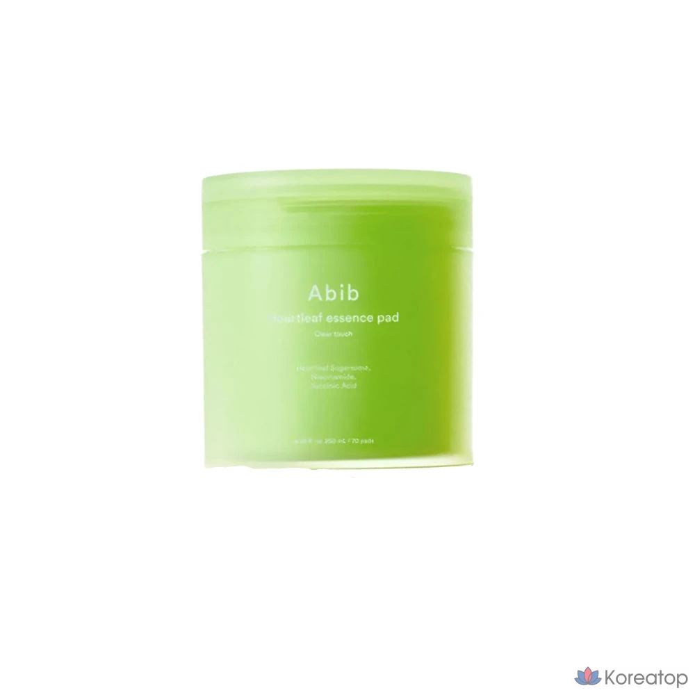 Пэды для лица Abib Heartleaf Spot Pad Clear Touch, 1 шт.