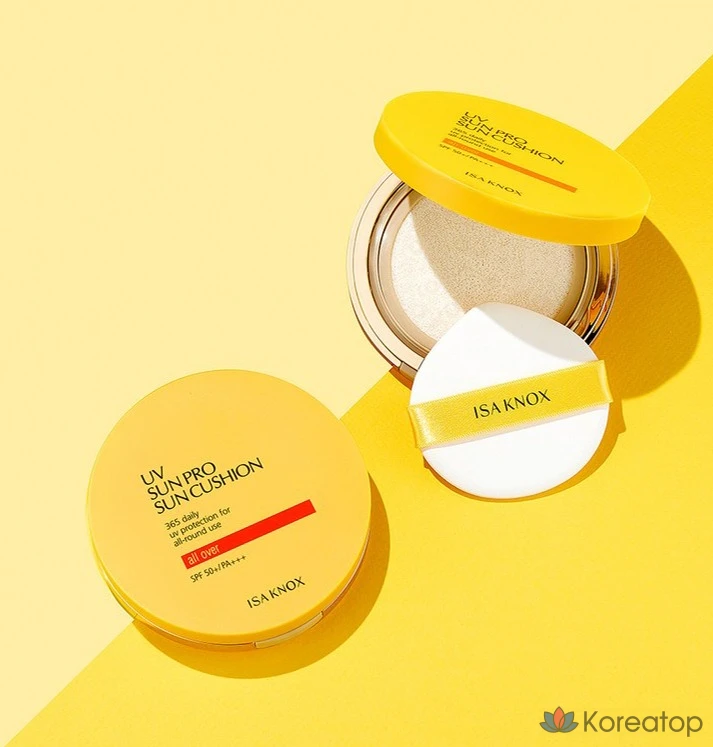 Кушон Isa Knox UV Sun Pro 365 All Over Big Sun Cushion SPF50+ PA+++, 23 г, 1 шт.
