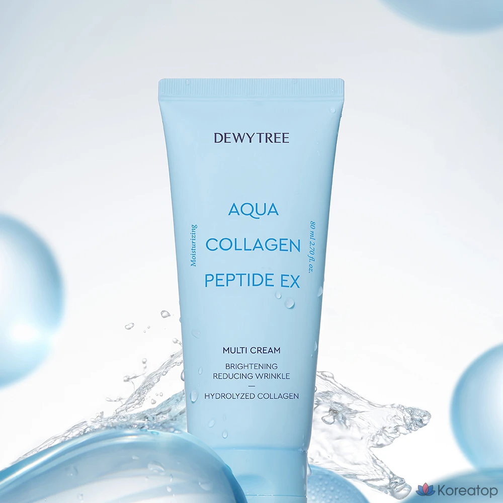 Крем Dewytree Aqua Collagen Peptide EX Multi Cream, 80 мл, 1 шт.