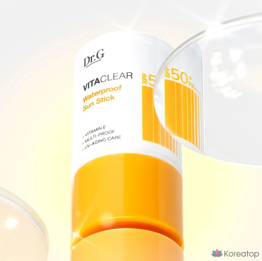 Солнцезащитный стик Dr. G Vita Clear Waterproof Sun Stick SPF50+ PA++++, 21 г, 1 шт.