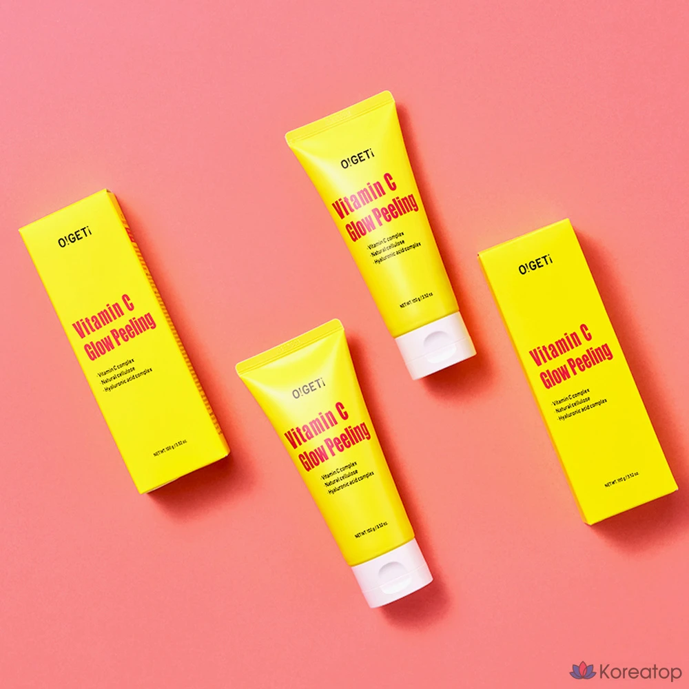 Пилинг O!GETi Vitamin C Glow Peeling Gel, 100 г, 1 шт.