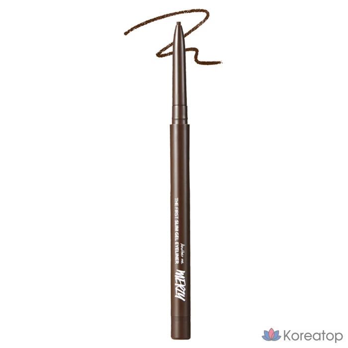 Подводка для глаз MERZY The First Slim Gel Eyeliner, оттенок GS3 Bronze Opal, 0.05 г, 1 шт.