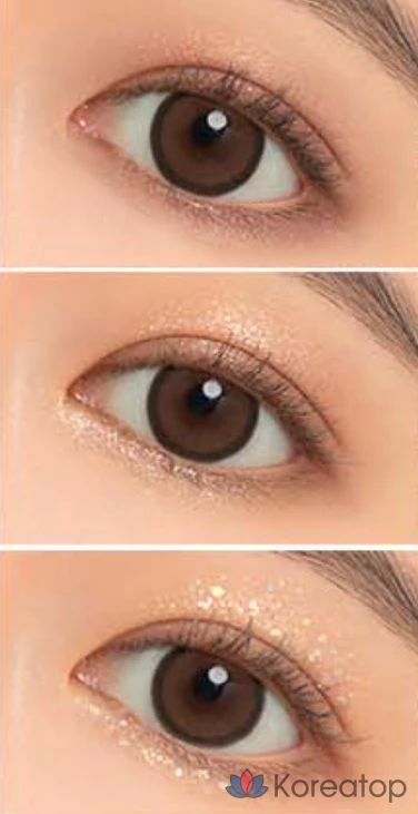 Палитра для век Unleashia Glitterpedia Eye Palette, оттенок N°1 All Of Glitter, 1 шт., фото 5