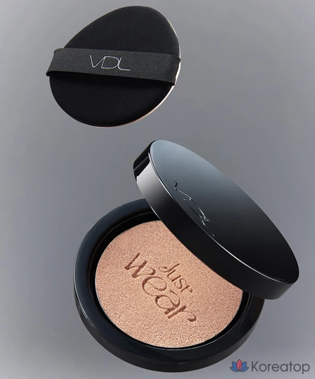 Средство для выравнивания тона кожи VDL Cover Stain Perfecting Cushion, 13 г, V02, 1 шт., фото 5