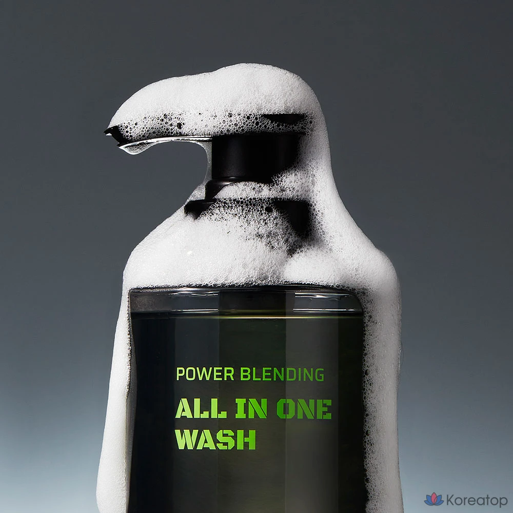Очищающее средство Coreana For Men Power Blending All-in-One Wash, 500 мл, 1 шт.
