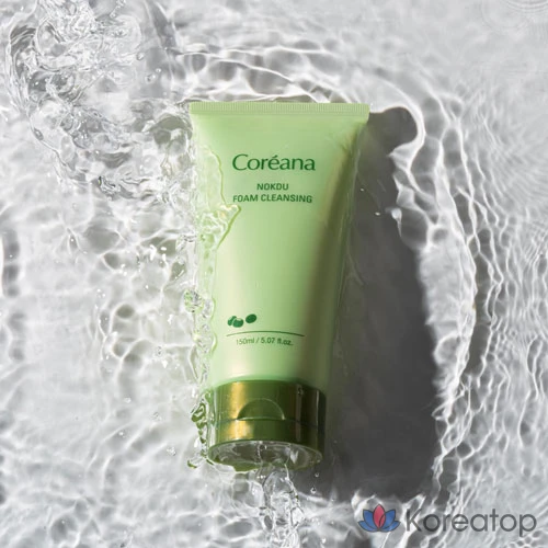 Очищающая пенка Coreana Green Bean Cleansing Foam, 150 мл, 1 шт.