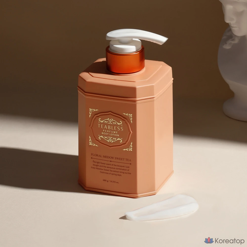 Лосьон для тела TEABLESS Perfume Body Lotion Sweet Tea Floral, 480 г, 1 шт.