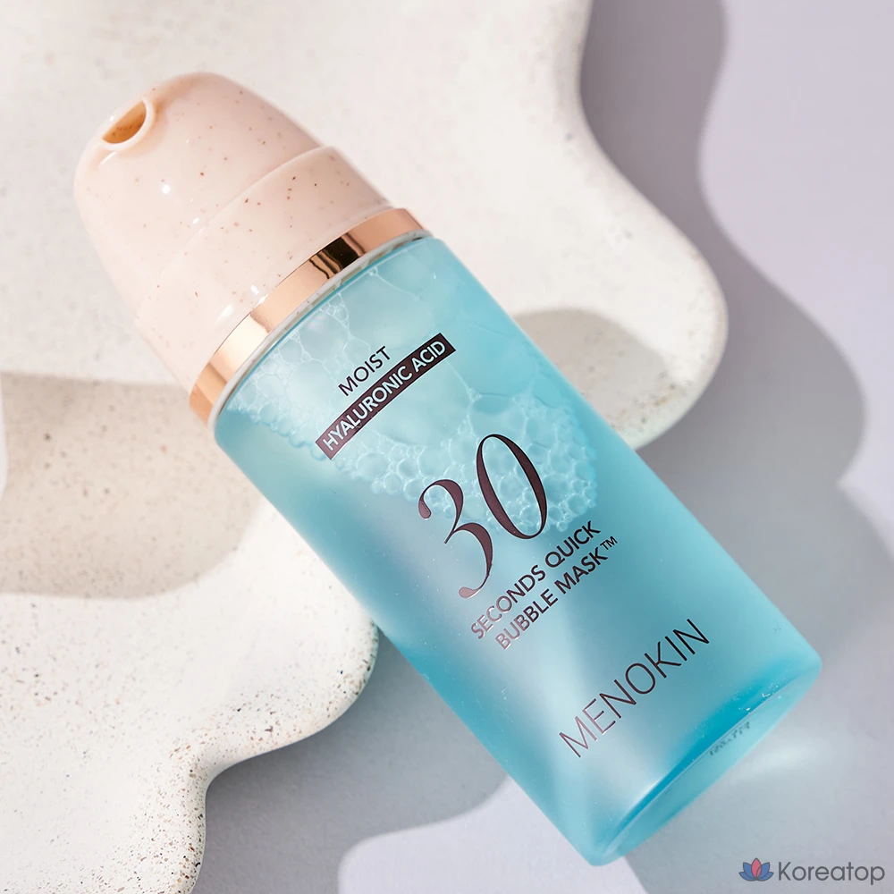 Тканевая маска для лица MENOKIN 30 Seconds Quick Bubble Mask Moist, 95 мл, 4 шт., фото 5
