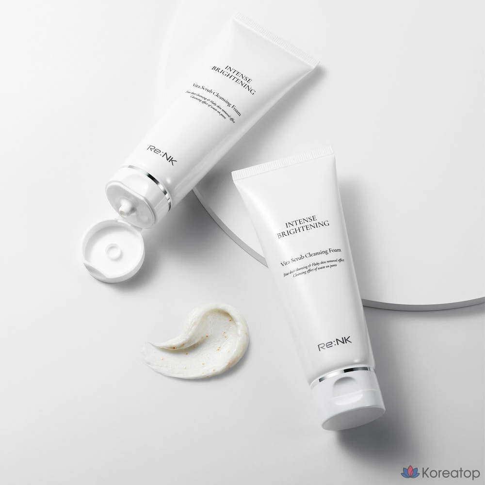 Очищающая пенка Re:Nk Intense Brightening Vita Scrub Cleansing Foam, 120 мл, 1 шт.