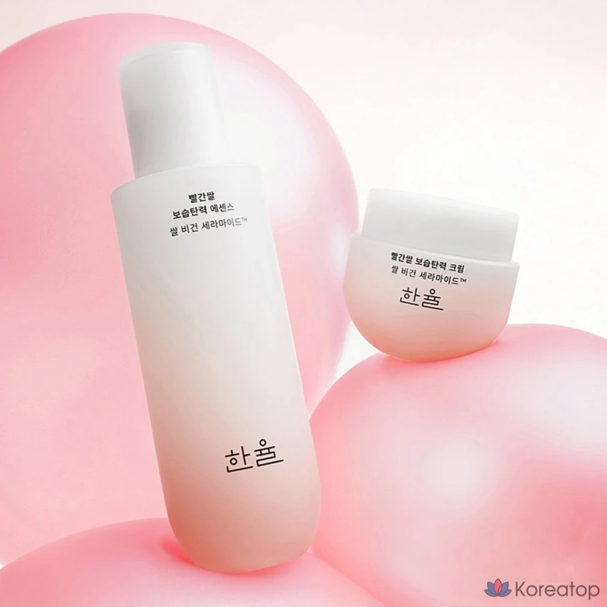 Набор для ухода HANYUL Red Rice Moisture Firming Essence Cream 2-piece Set, 1 шт.
