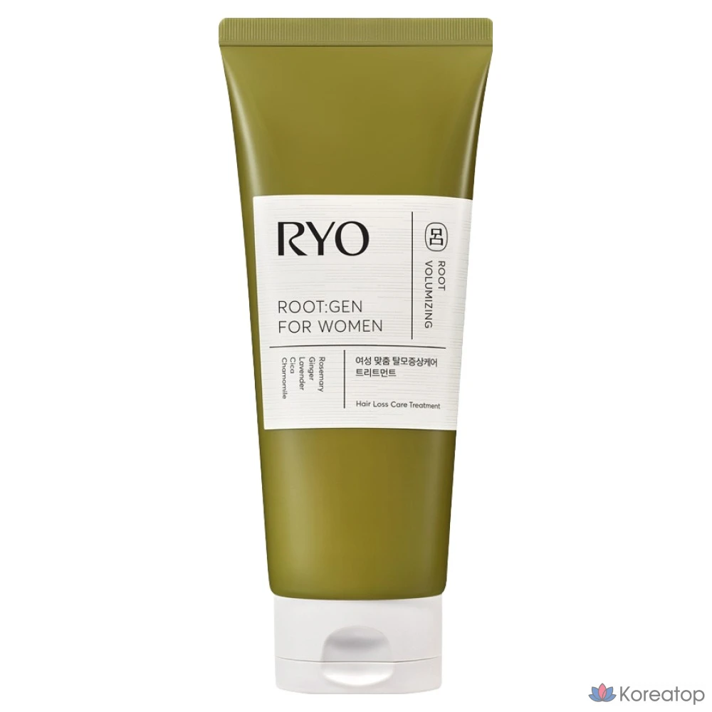 Кондиционер для волос Ryo Rootgen Protein Hair Treatment Bergamot &amp; Lavender, 200 мл, 1 шт.