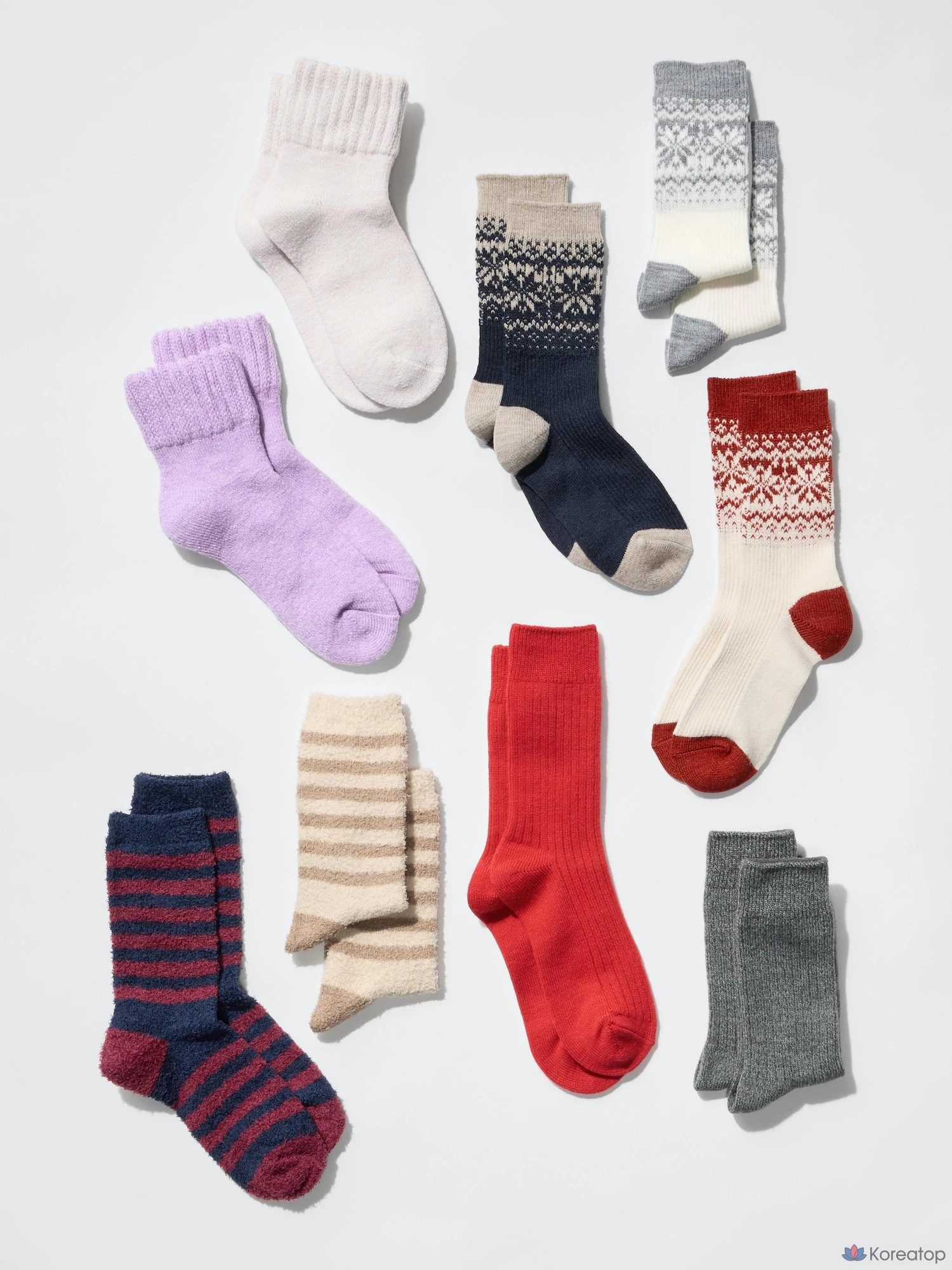 Носки Uniqlo HEATTECH Room Pile