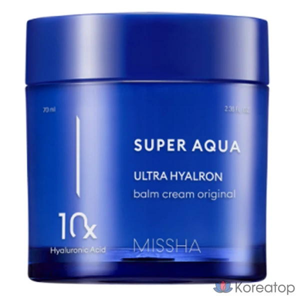 Бальзам для лица Missha Super Aqua Ultra Hyalon Balm Cream Original, 70 мл, 1 шт.