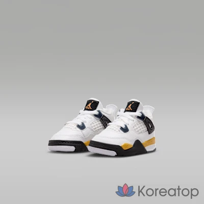 Кроссовки детские Jordan 4 Retro, Tour Yellow
