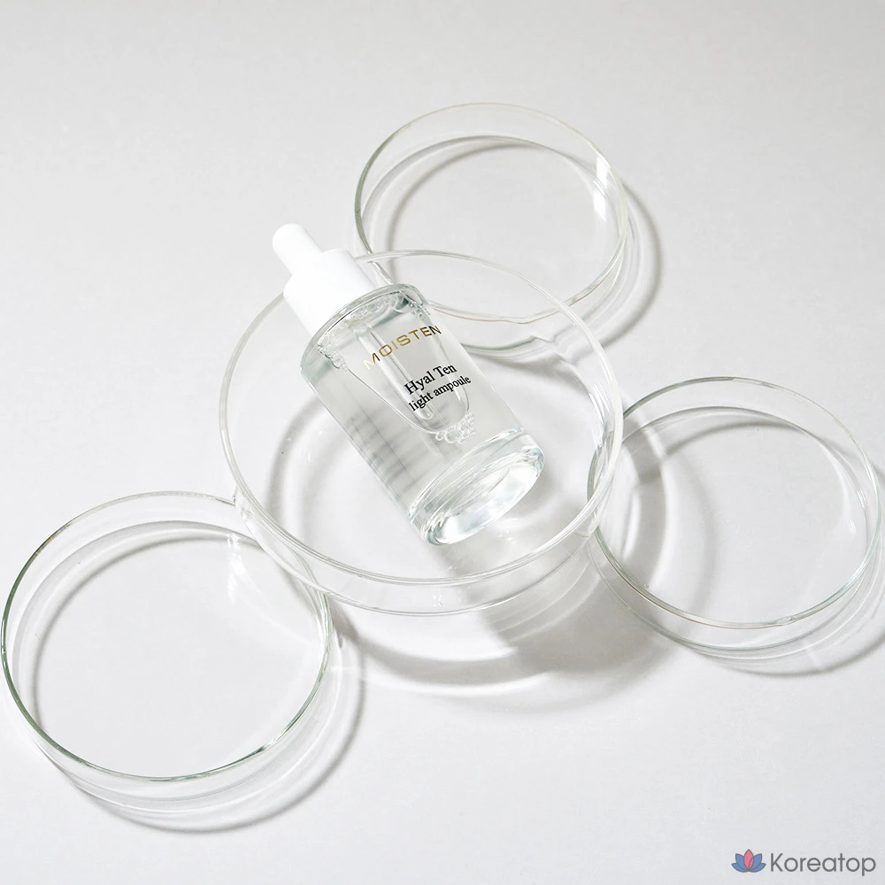 Ампульная сыворотка 9wishes Moistten Low Molecular Hyaluronic Acid Hyalten Light Ampoule, 50 мл, 1 шт.