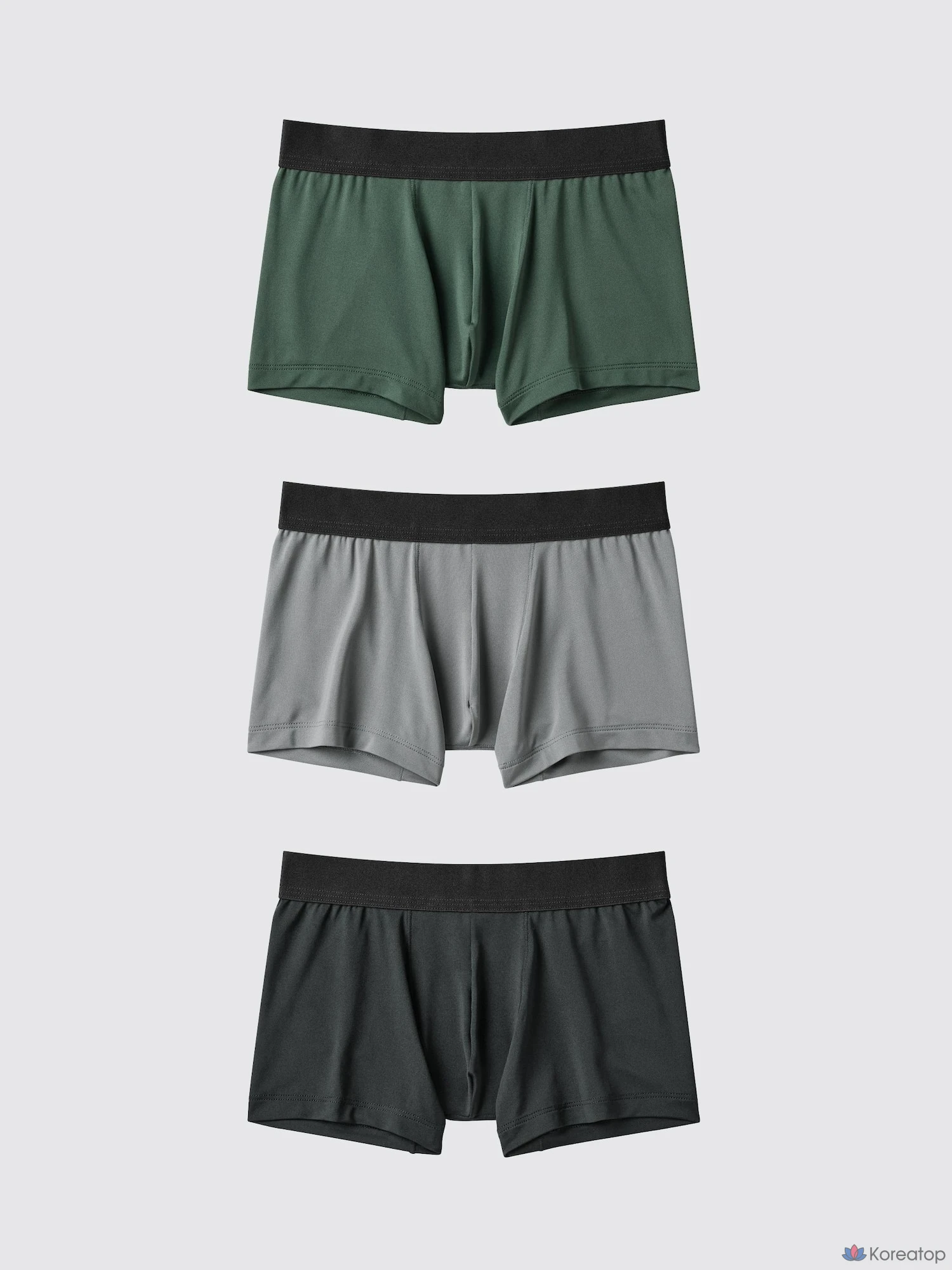 Трусы-боксеры детские Uniqlo AIRism Boxer Briefs, 3 шт.