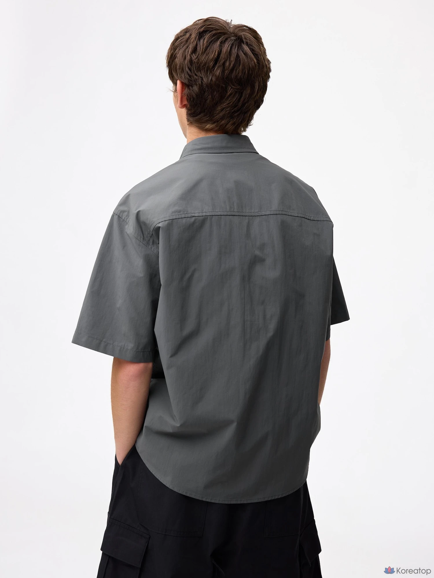 Рубашка Uniqlo Nylon Pocket Shirt (Short Sleeve)