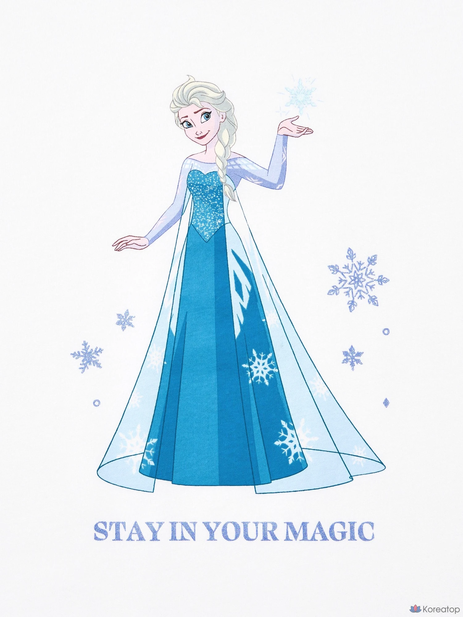 Футболка детская Uniqlo Magic For All Icons UT Graphic T Elsa