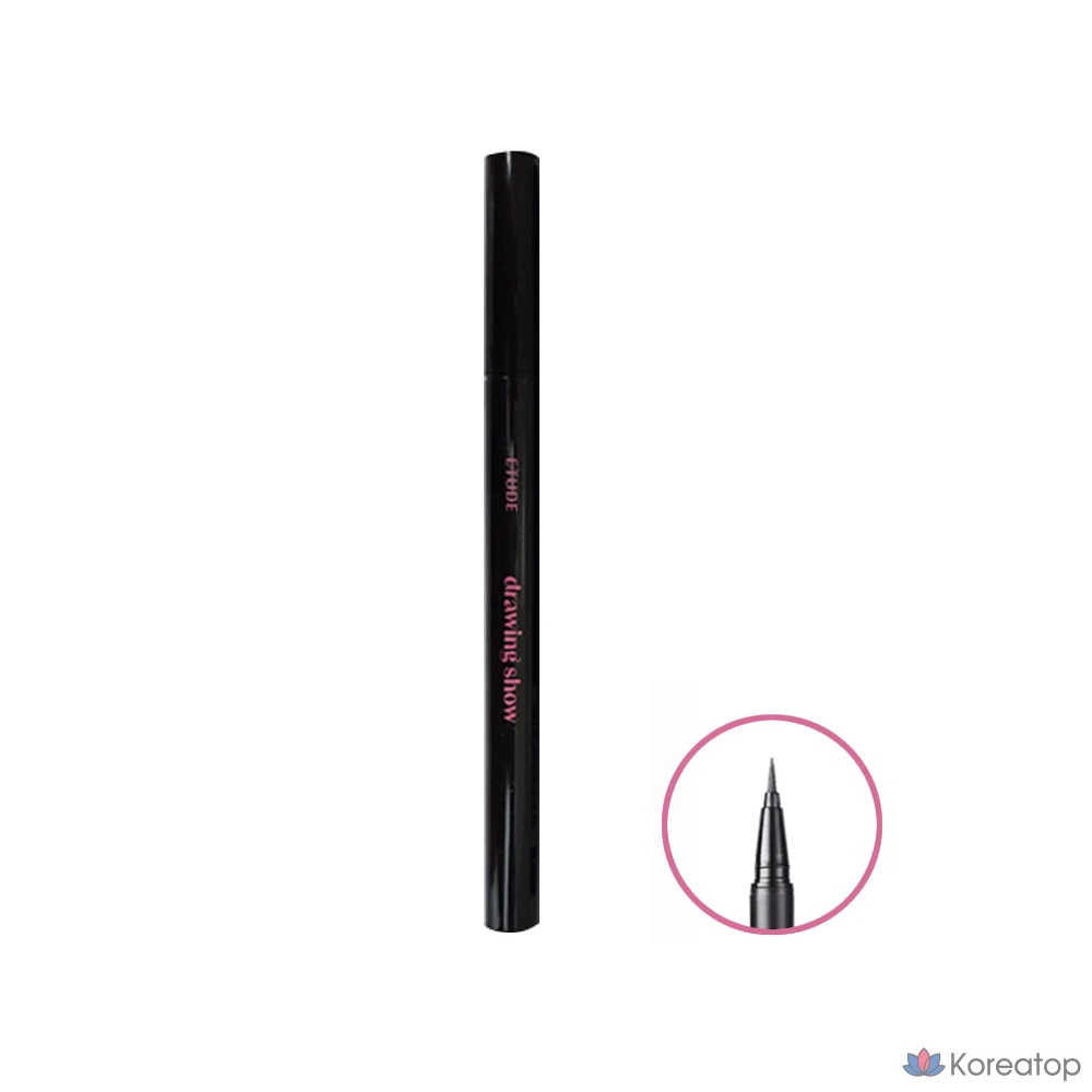 Айлайнер-кисть Etude House Drawing Show Easygraphy Brush Liner, оттенок 1 Black, 1 г, 1 шт.