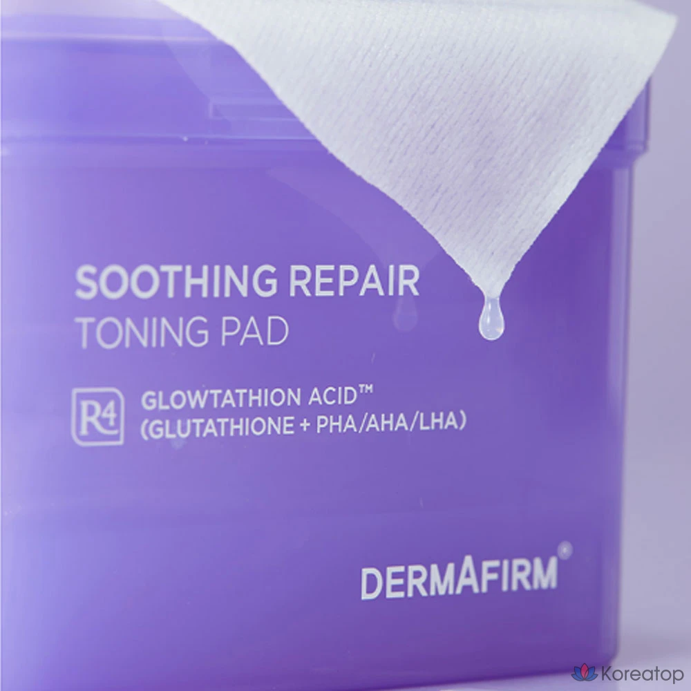 Тонер-пэды Dermafirm Soothing Repair Toning Pad R4, 180 мл, 70 шт.