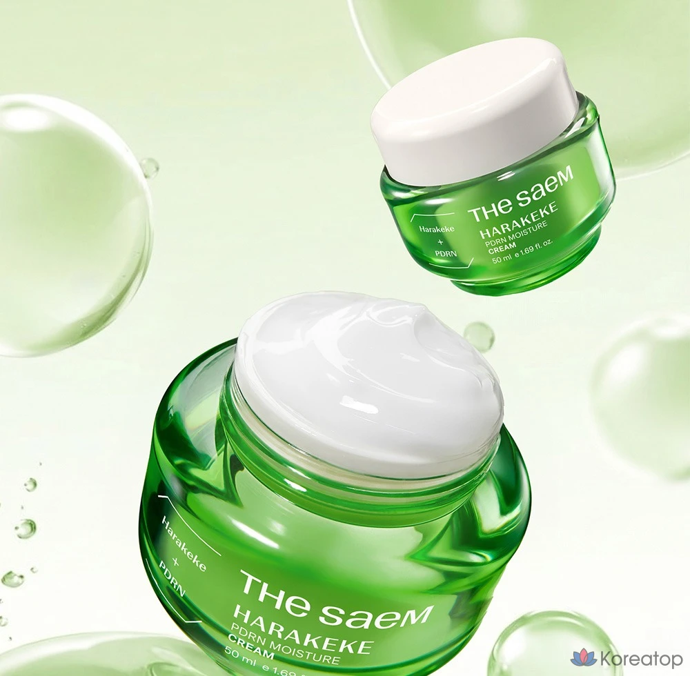 Набор для ухода The Saem Harakeke PDRN Skin Care 3-piece Set, 1 шт.