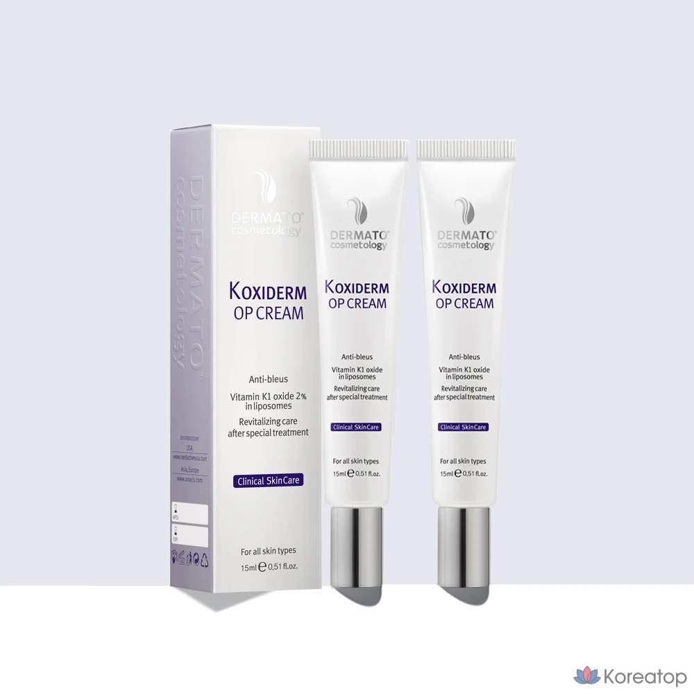 Крем ANACIS K-Oxyderm OP Inmode Bruise Vitamin K Cream, 15 мл, 2 шт.
