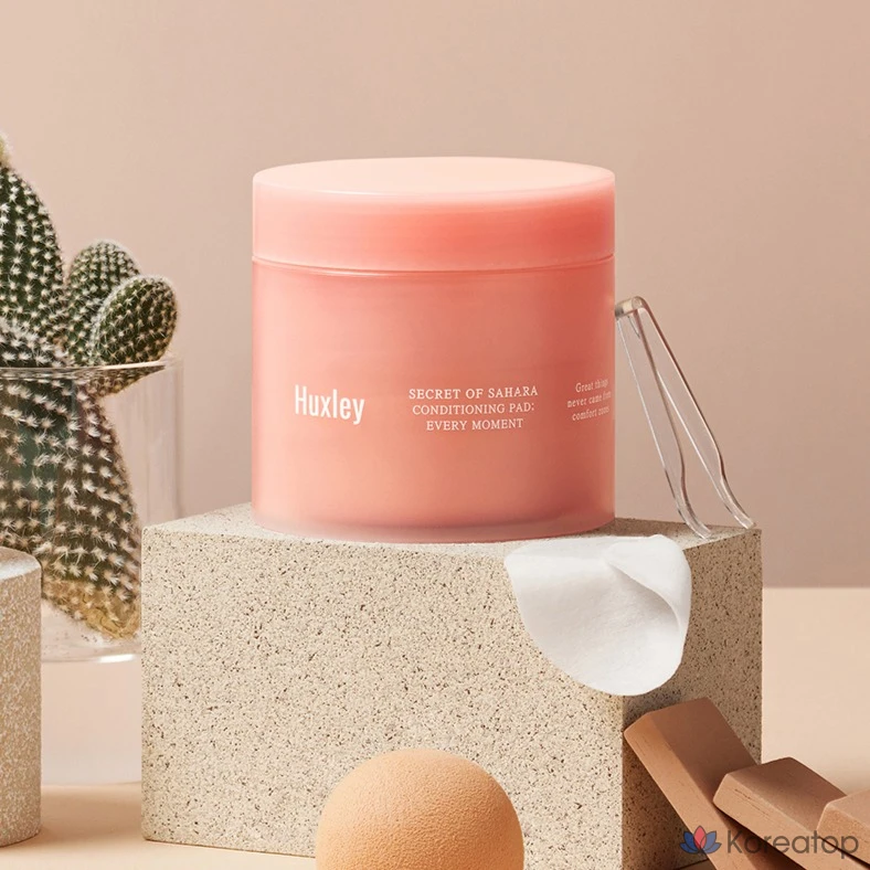 Пэды для лица Huxley Conditioning Pad Every Moment, 140 мл, 60 шт.