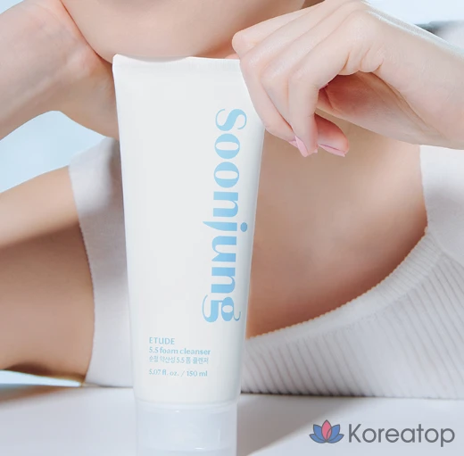 Пенка для умывания Etude House Soon Jung 5.5 Foam Cleanser, 150 мл, 1 шт.