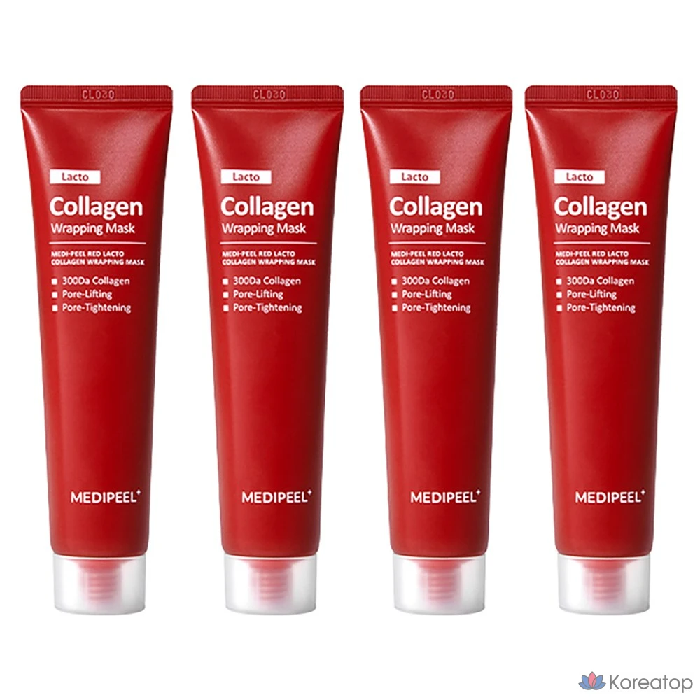 Маска для лица Medi-Peel Red Lacto Collagen Wrapping Mask, 70 мл, 4 шт.