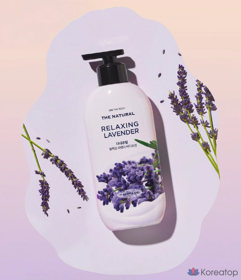 Лосьон для тела Pure Derma The Natural Body Lotion Relaxing Lavender, 400 мл, 1 шт.